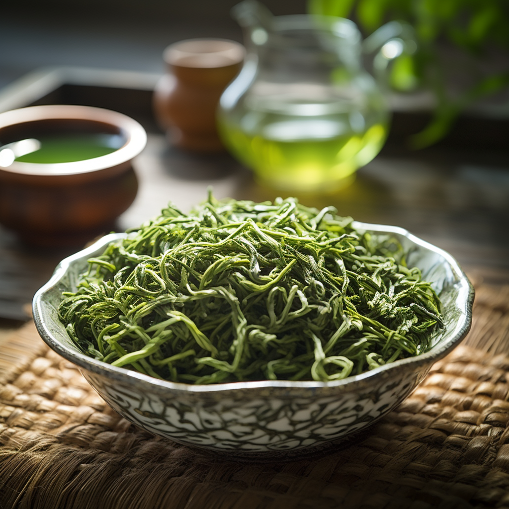 BiLuoChun Tea Bi Luo Chun Green Tea Loose Leaf Calming Tea