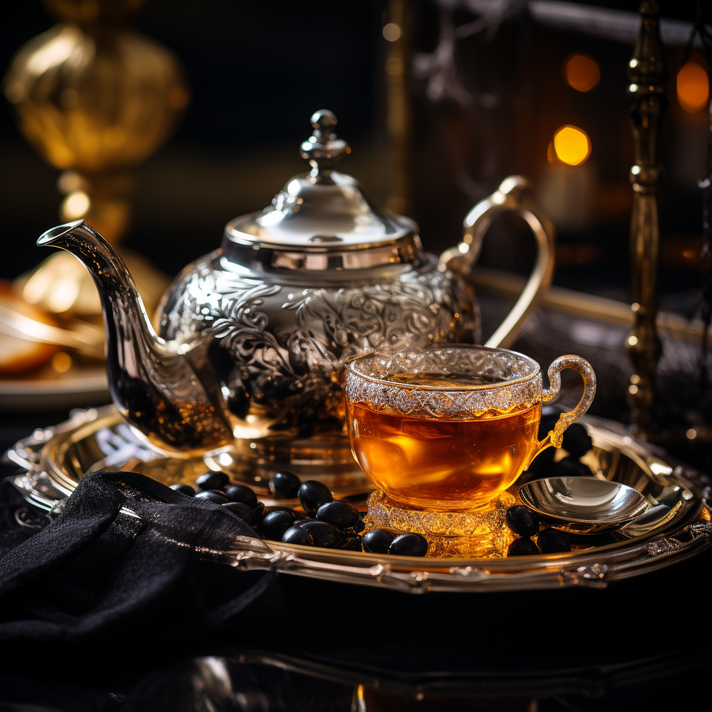 Чай Пуэр Листовой Спелый Черный Чай Пуэр Выдержанный Черный Чай Чай Пуэр 