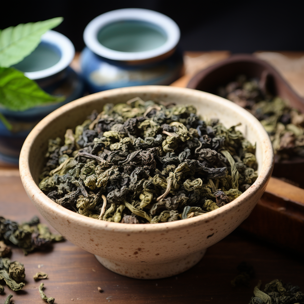 Чай Улун, листовой чай Гуань Инь, высокогорный зеленый чай Улун 